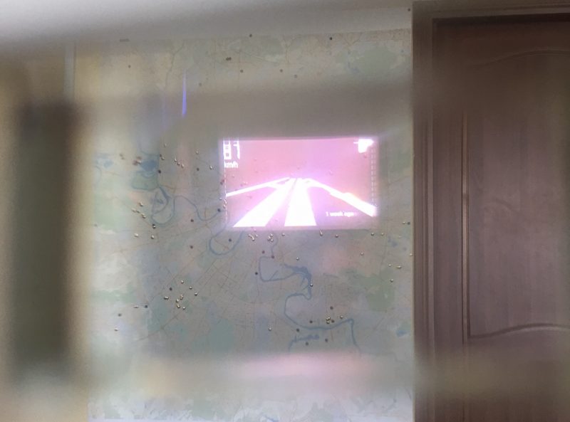 Паразитическая засветка — тест LiveMap на Google Glass