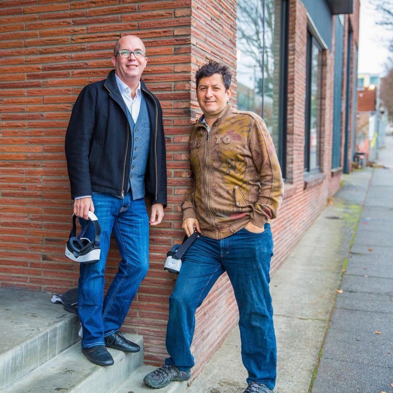 Основатели Pixvana Билл Хенслер и Форест Ки